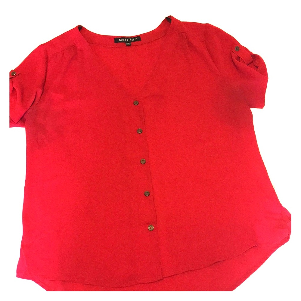 V-neck Blouse